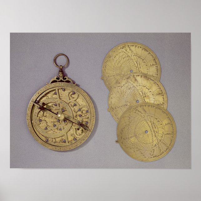 Pôster Astrolabe, 1216 (Frente)