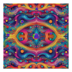 Pôster Astrologia planeta espaço galáxia universo