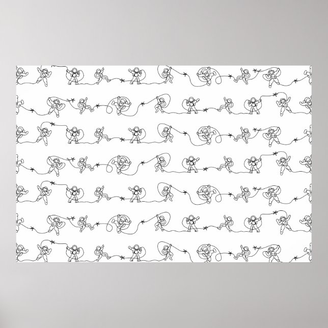 Poster astronauta (Frente)