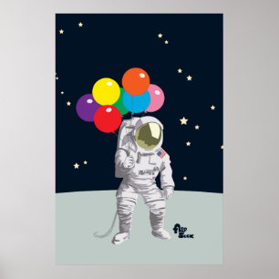 Poster astronauta
