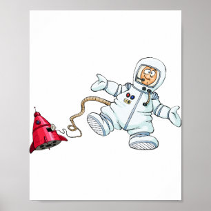 Poster astronauta
