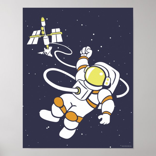 Poster Astronauta (Frente)