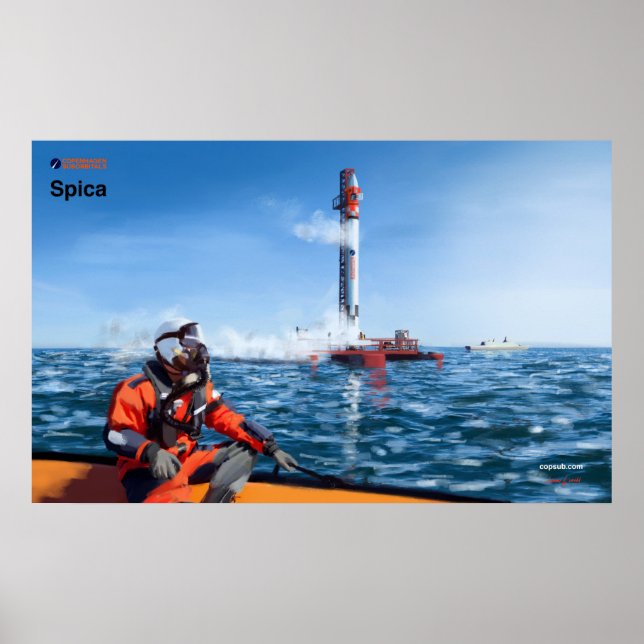 Pôster Astronauta da Spica (Frente)