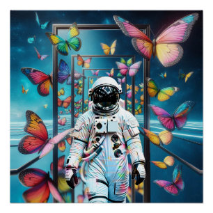 Pôster Astronauta Dreamscape