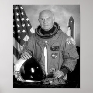 Poster Astronauta John Glenn