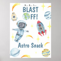 Astronauta Space Birthday Astro Snack