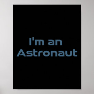 Poster Astronauta Surfista Onda Espacial Retro Cósmico Di