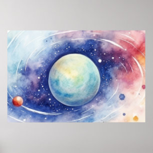 Poster Astronomia universo nebulosa. GRANDE