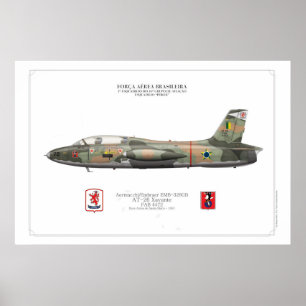 Pôster AT-26 Xavante - FAB