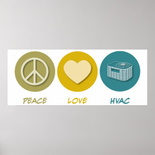 Pôster ATAC do amor da paz