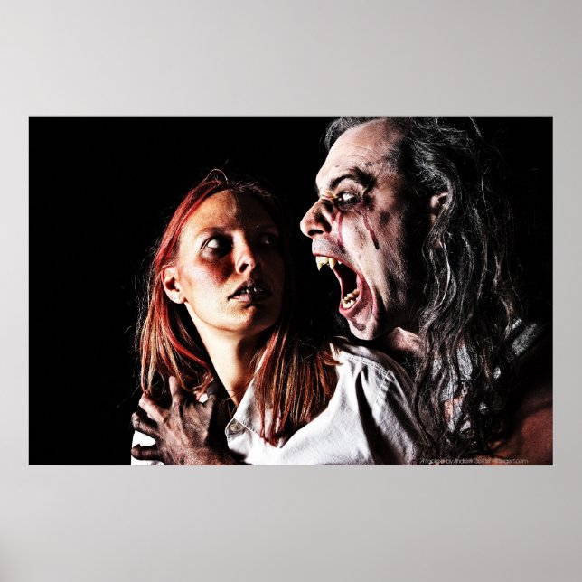 Pôster Atacado por Andrew Gettler (Frente)