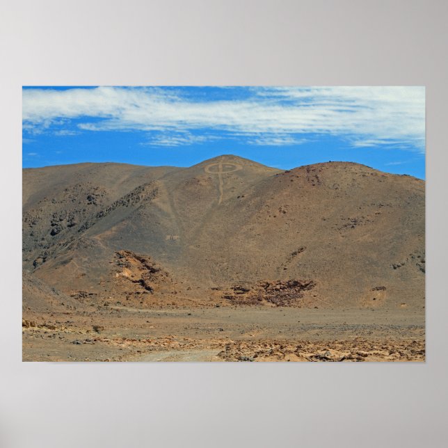 Poster Atacama geoglifos (Frente)