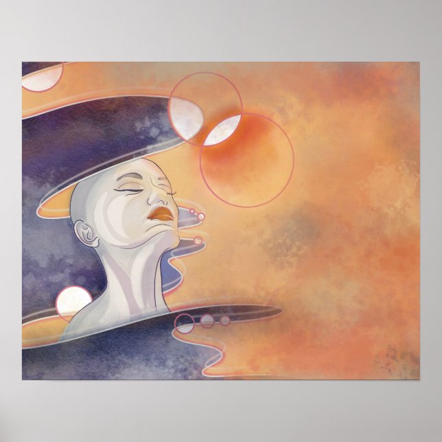 Poster Ataque à Nebula e Colar Galáctico (Frente)