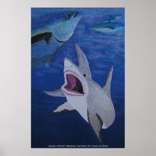 Poster Ataque ao tubarão