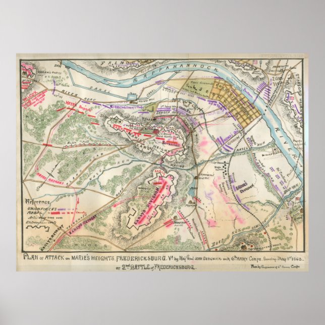 Poster Ataque às Alturas de Marie (Frente)