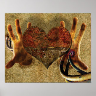 Pôster Ataque cardíaco