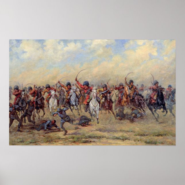 Pôster Ataque da "Divisão Salva" (Frente)