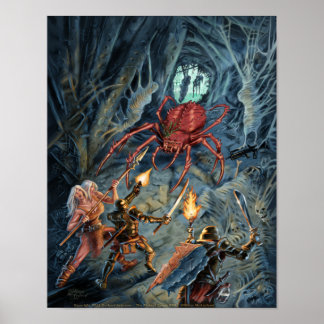 Poster Ataque de aranha diabólica
