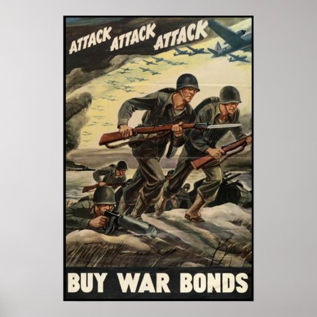 Pôster Ataque de ataque (Frente)