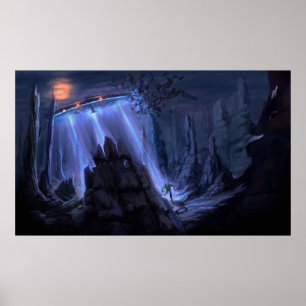 Poster ataque espacial