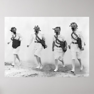 PÔSTER ATAQUE QUÍMICO 1942