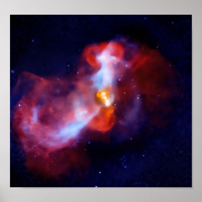 Poster Ataque vulcânico maciço M87 (Frente)