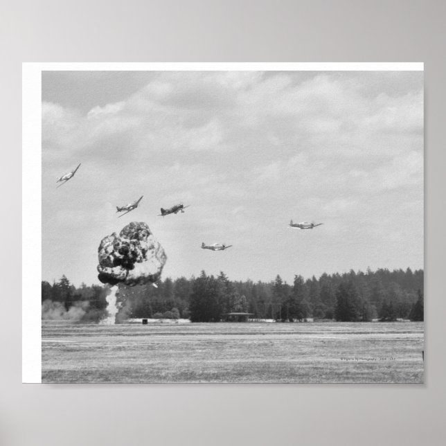 Pôster Ataques Imperiais ao Marinho Japonês (Frente)