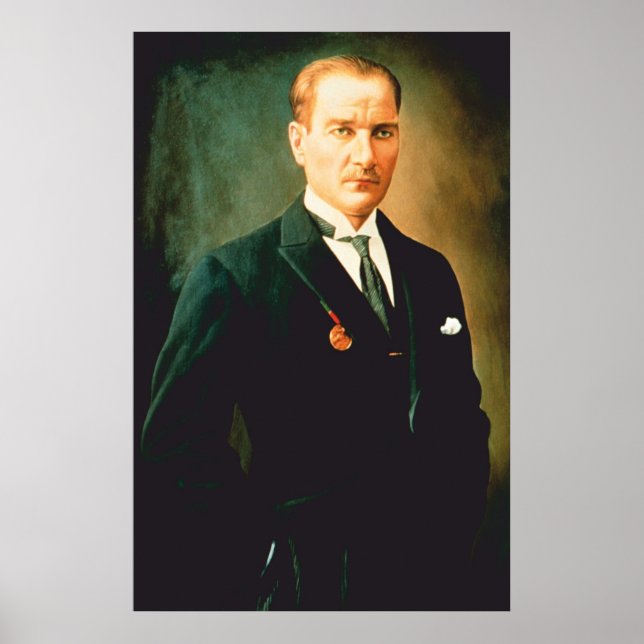 Poster Ataturk (Frente)