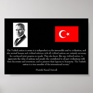Poster Ataturk - Sobre a Turquia e a sociedade IntI