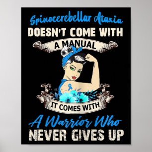Poster Ataxia Espinocerebelar Não Vem Com Um Manual
