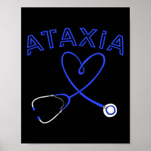 Poster Ataxia Estetoscópio Enfermeira Neurológica Hemiata