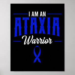 Poster Ataxia Movimento Distaxia Guerra de Friedreich