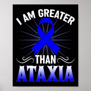 Poster Ataxia Sinal neurológico Hemiataxia Azul