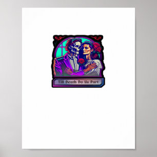 Poster Até a morte nos tornar clássicos - estética básica