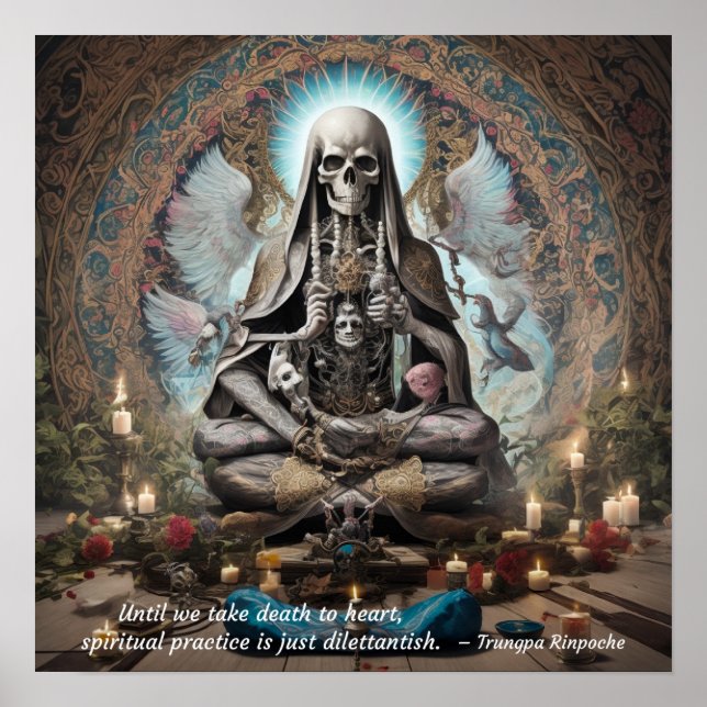 Poster Até levarmos a morte a sério... (Frente)