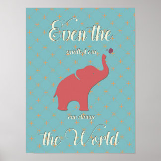 Poster Até o Menor pode mudar o mundo