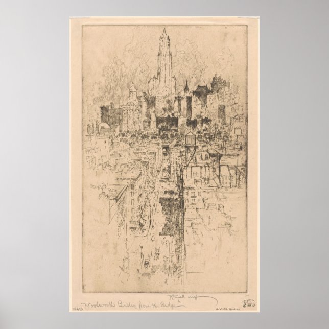 Poster Até o Woolworth (Frente)