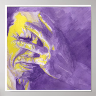 Poster Até os rapazes choram, tristeza