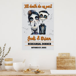 Poster Até que a morte nos dê boas vindas ao casamento de