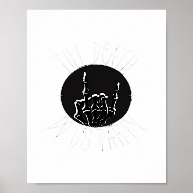 Poster Até que a morte nos dê o clássico do partido (Frente)