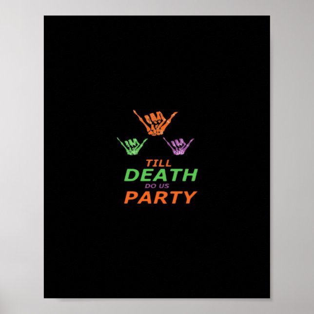 Poster Até que a morte nos dê o clássico do partido (Frente)