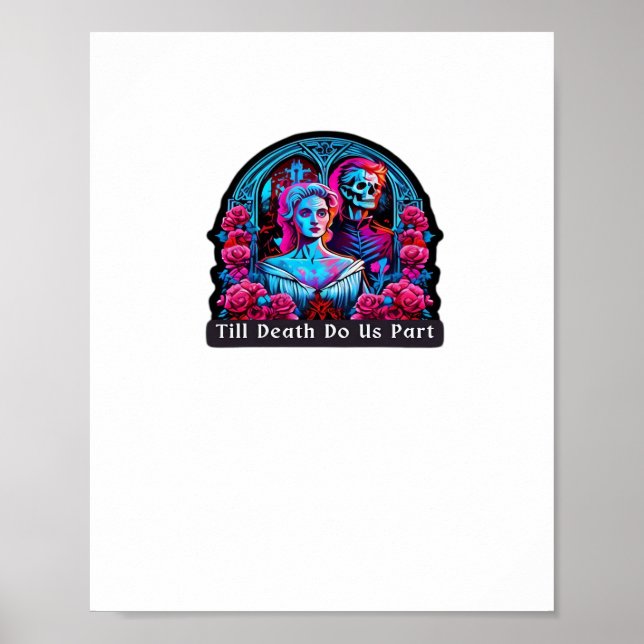 Poster Até que a morte nos deixe clássicos - Lama e Colar (Frente)