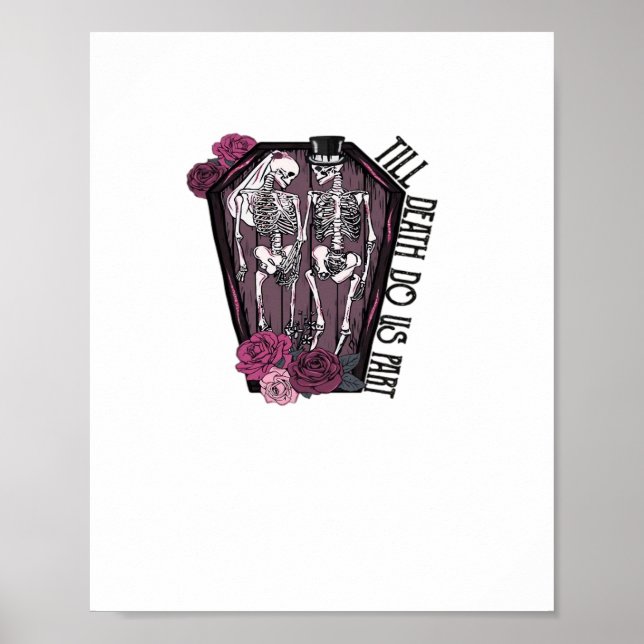 Poster Até que a morte nos faça parte, fantasia (Frente)