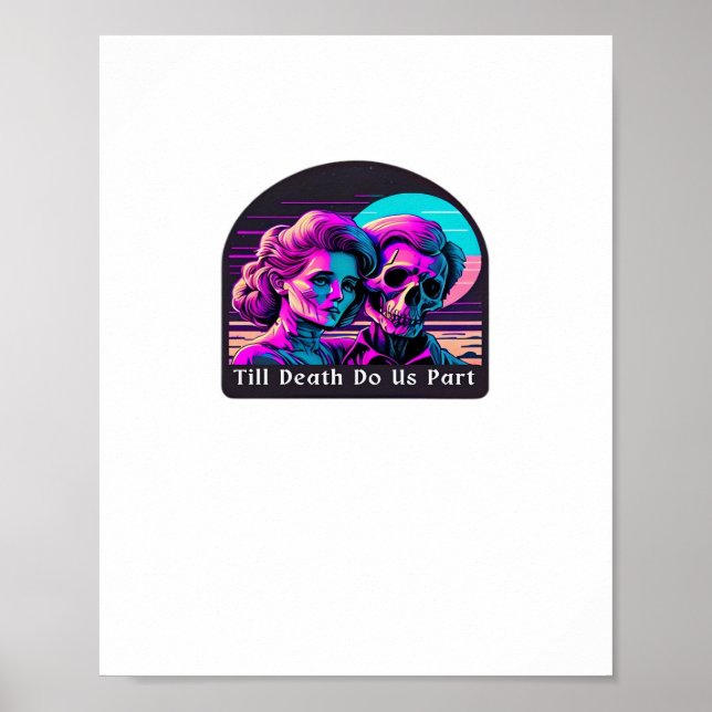 Poster Até que a morte nos faça parte - Lama e Soulmate (Frente)
