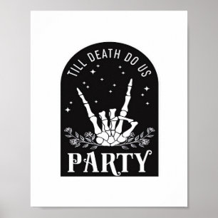 Poster Até que a Morte Nos Separe da Festa de Solteira Ha