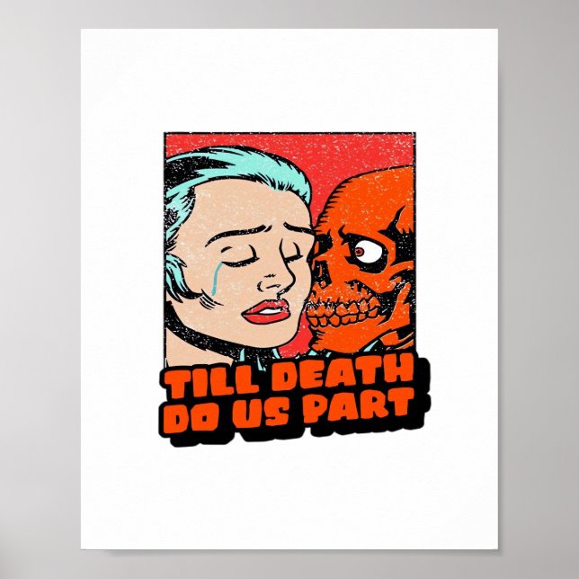 Poster Até que a morte nos torne clássicos (Frente)
