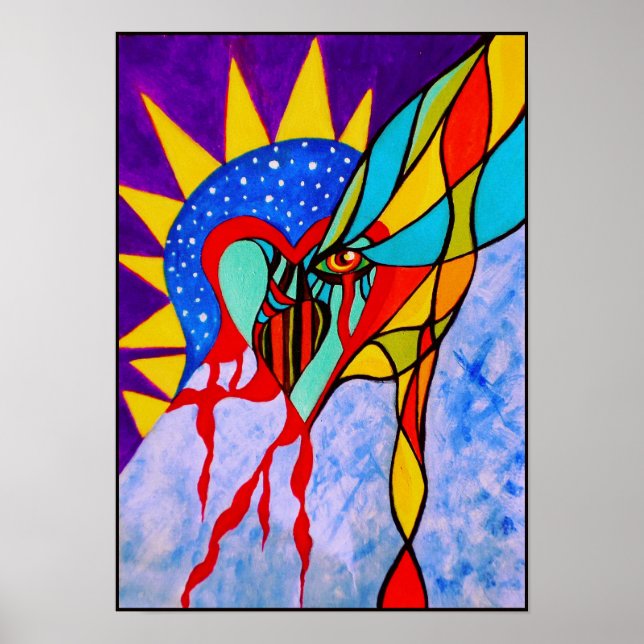 Poster Até Que Ele Sangre (Frente)