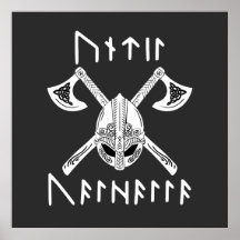 Até Valhalla em Norse Rune