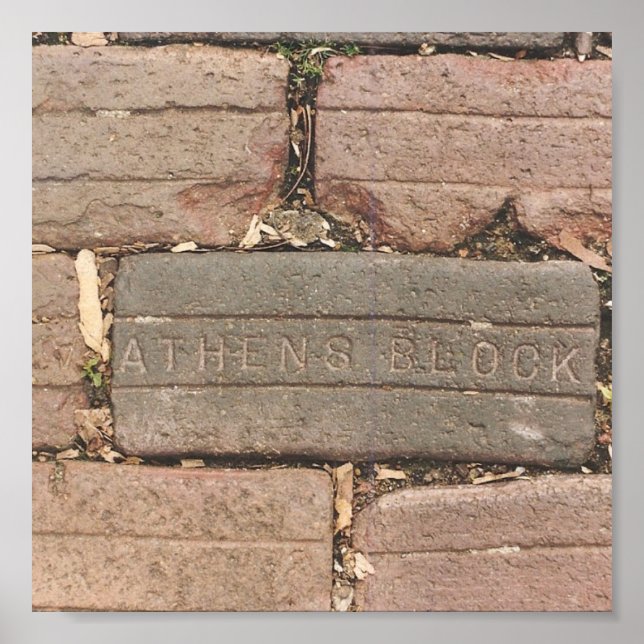 Pôster Atenas, Ohio (Frente)