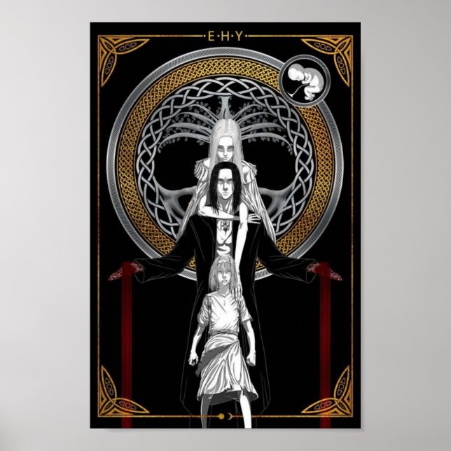 Poster Atentado contra titã eren e ymir (Frente)